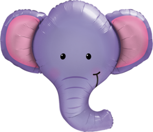 Folienballon Elefant