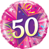 Folienballon zum 50. Geburtstag