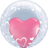 Deco-Bubble mit Herzen