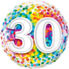 Folienballon zum 30. Geburtstag