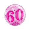 Bubble zum 60. Geburtstag in Pink