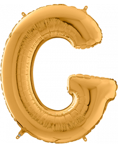 Buchstabe G in Gold