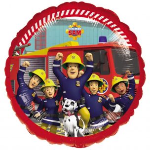 Folienballon, Feuerwehrmann Sam, Fernsehsendung, Feuer, Sam, Freiwillige Feuerwehr, Feuerwehrauto