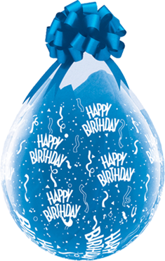 Geschenkballon-Happy Birthday