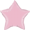 Folienballon Stern Pearl Pink